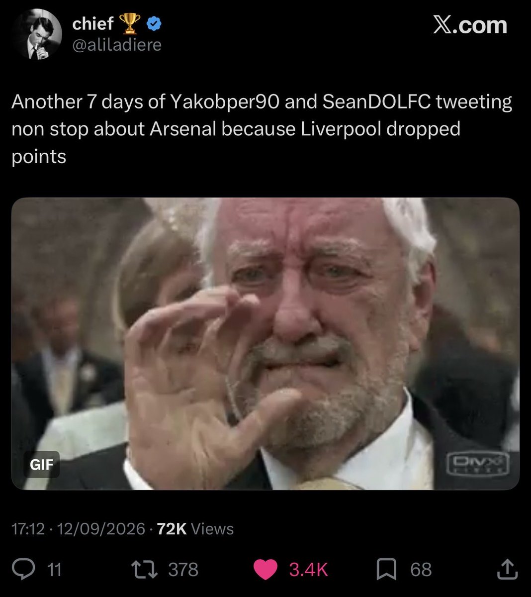 CallMePabl0w's tweet photo. @SeanDOlfc Like clockwork ✅ https://t.co/yjvFEWI723