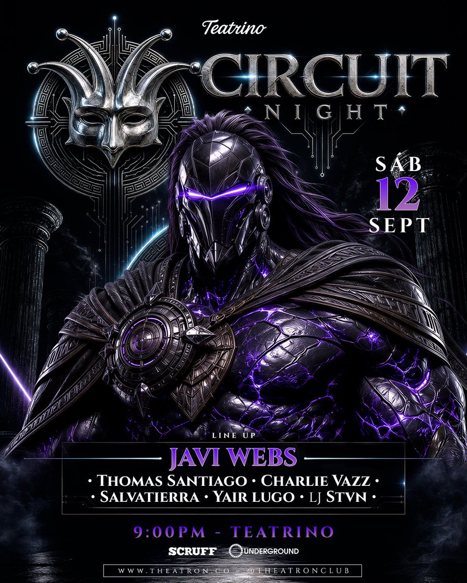 theatronbogota's tweet photo. HOY, ACTIVE SATURDAYS �� The Garden of Eden 

16 SALAS 🕋 + 26 DJs 🎧 + SHOWS ✨ + SEXY DANCERS 🔥

🎫 Cover: De 9:00pm a 10:00pm, $30k. Después de 10:00pm, $50k.

Produce: @pablocapmas1111 

Theatron siempre te da más!! https://t.co/PKM0UF8pDM