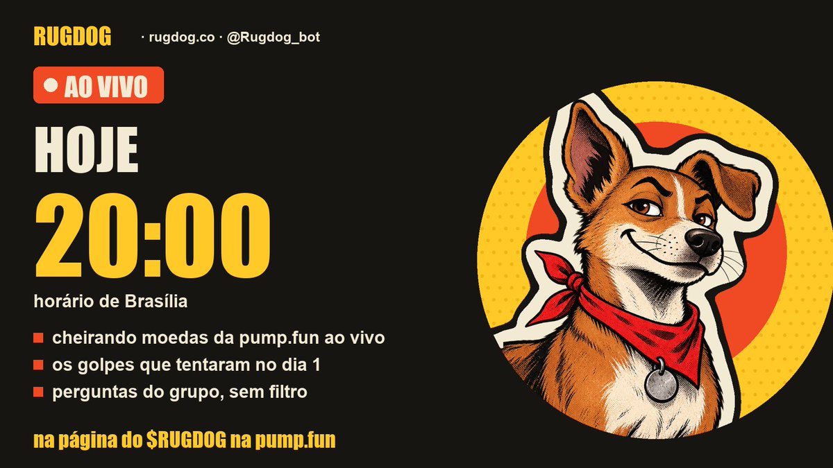 RUGDOG_'s tweet photo. é hoje! https://t.co/9ssPA6l8HQ