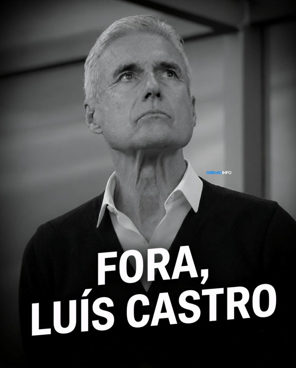 GremioInfo_'s tweet photo. Pelo bem do Grêmio. Não dá mais, e há muito tempo. #ForaCastro. 

📸 Maxi Franzoi https://t.co/2bMjmIEK6z
