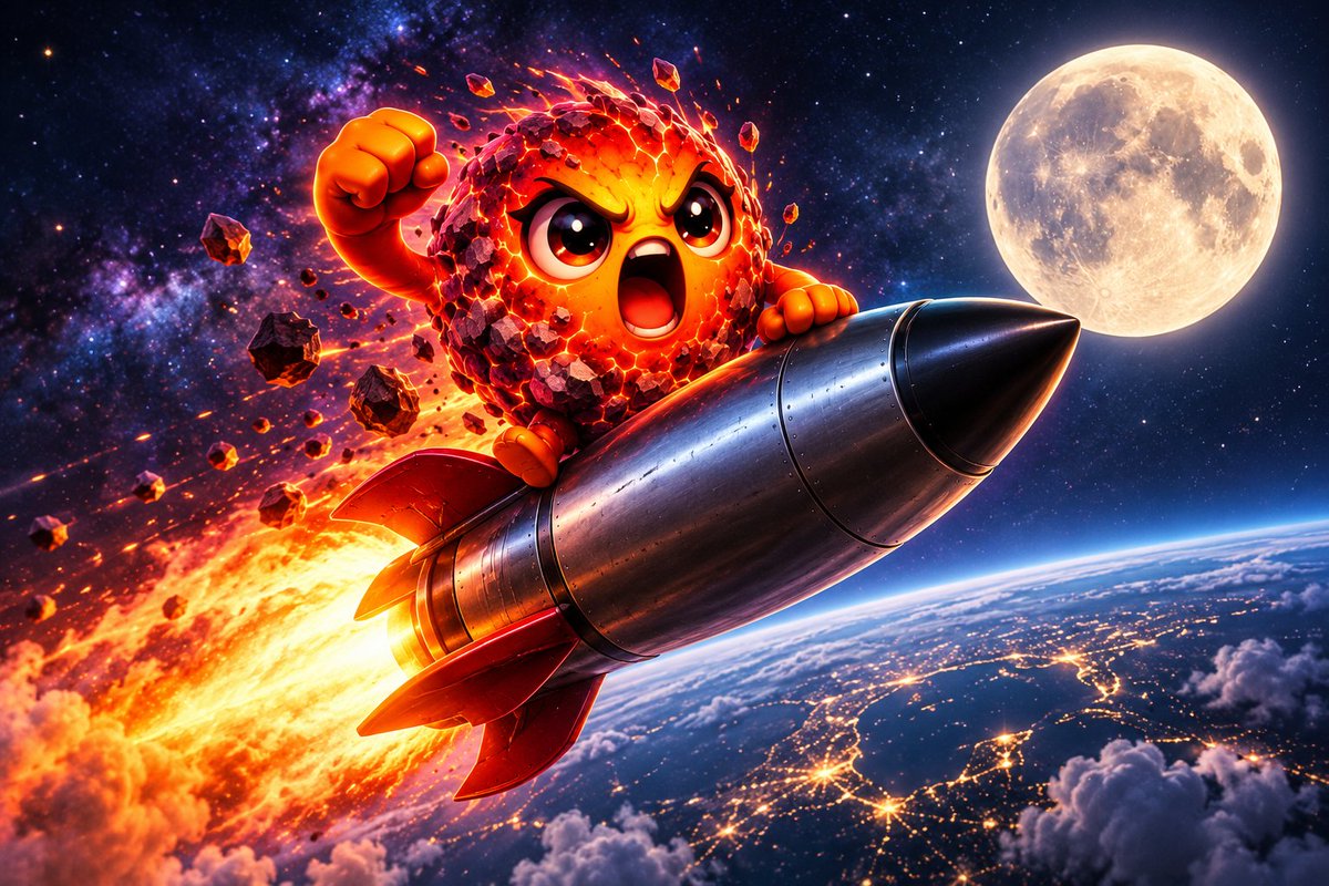 LILMETonSOL's tweet photo. solana:D75KtdgF7eouvFWjs2xDKRNPYJ5dRzUKg8pSuthMZUN1 has made his debut on chain. Part of the Ember and Meteora ecosystem and the mascot of Meteora. solana:D75KtdgF7eouvFWjs2xDKRNPYJ5dRzUKg8pSuthMZUN1 likes Meteora so much, he’s dropping it to holders left and right! https://t.co/YnoP6jaabw