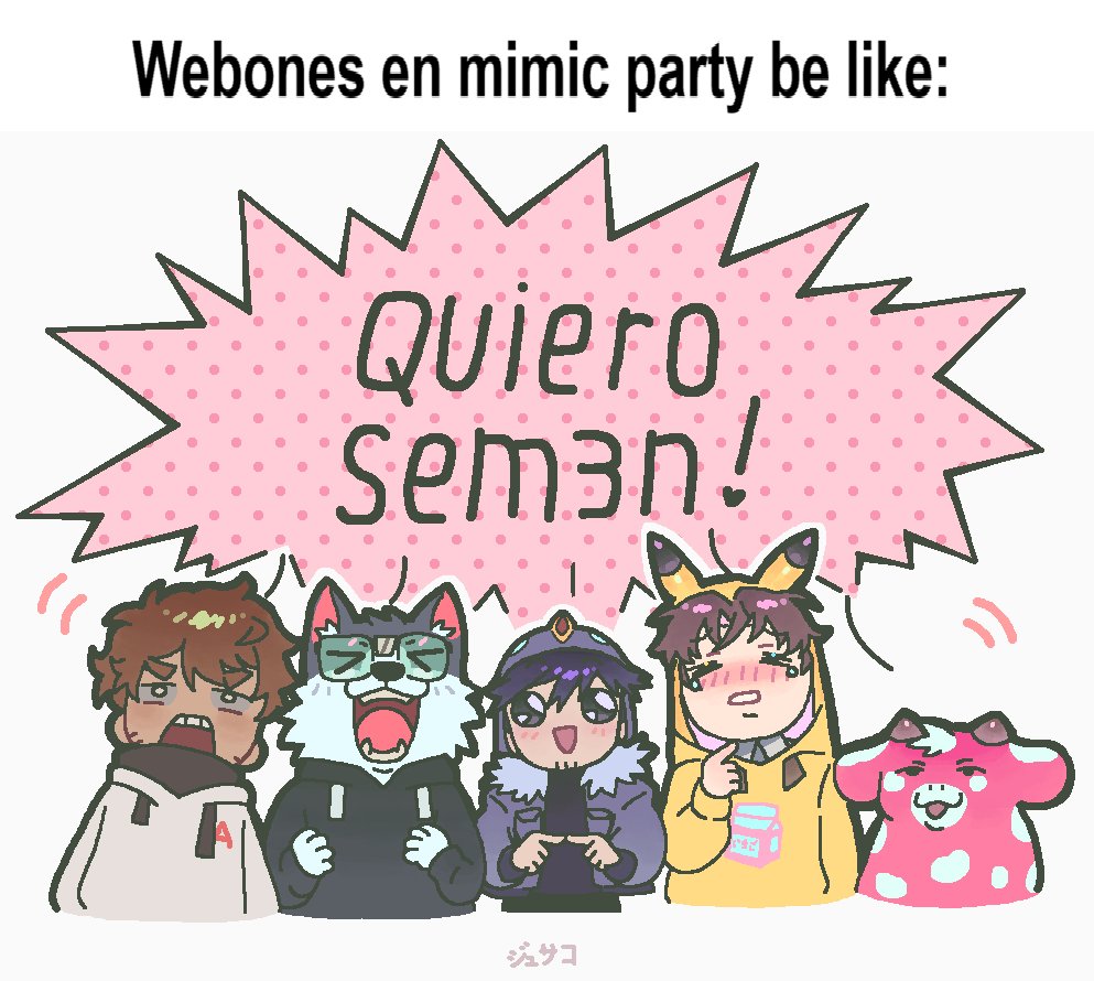jusako_kun_000's tweet photo. Mimic deidad(?
#wbns #wbnsfanart #aquinofanart #locochonfanart #duxofanart #soarinngart #andrehfanart https://t.co/7BPZswZLgQ