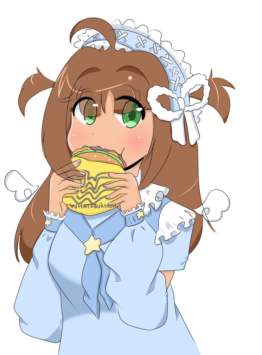 Kumachi_alamode's tweet photo. Boiger 🍔 #nyasketch https://t.co/pkLZOrKWR6