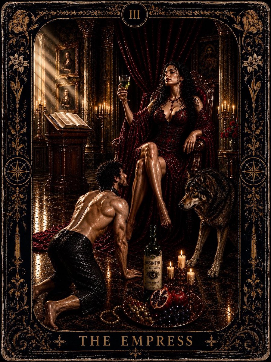 SSewXWihqLZu33x's tweet photo. 血潮の警め-
<The Empress Series>
孤独を恐れているようだな。
心配せずとも良い。お前を受け入れてくれる群れは必ず存在する。
開かれたその扉に踏み入り、差し伸べてくれた手を掴んだら良い。
だがな、そこに罠があることも忘れるな。
「人皆党有り。また達れる者少なし。」
とはよく言ったものだが、私の解釈はこうだ。
“党有る故に、達るもの無し”
私から一つ忠告がある。
孤独に背を向けるな。
直視するんだ。孤独も、その虚しさも。
その醜くも憐れな形相を、お前の目に焼き付けるんだ。見るも無惨なその姿こそ、傷だらけのお前そのものだ。
そして、お前の魂に烙印として刻み込むのだ。
それに耐え得る力がないことは百も承知だ。
その上で、耐え難きを耐えるんだ。
そうすればお前は、男としての高みに足を踏み入れるだろう。
お前が感じている孤独も、虚しさも、痛みも、お前の核が生み出したお前の分身だ。
それに目を背けることは、お前を喪失することと同義であると思え。
群れへの沼に身を投じたいというのか?
欲するなら、その深淵へ至れ。
そしてそこから、もう一度この場まで這い上がれ。決してその沼の色に染まること無く、今のままの姿でだ。
お前は地獄の中でも、お前の個、お前の核を確立すべきなんだ。
私達がこれから血肉を交わし、共に快楽を味わう時も、私達は孤独で有るはずだ。
それを忘れちゃいけないよ。
もう一度言う。
群れに埋もれるな。
群れの色に染まるな。
#SUZURI
#TheEmpress #Tarot
#OccultArt