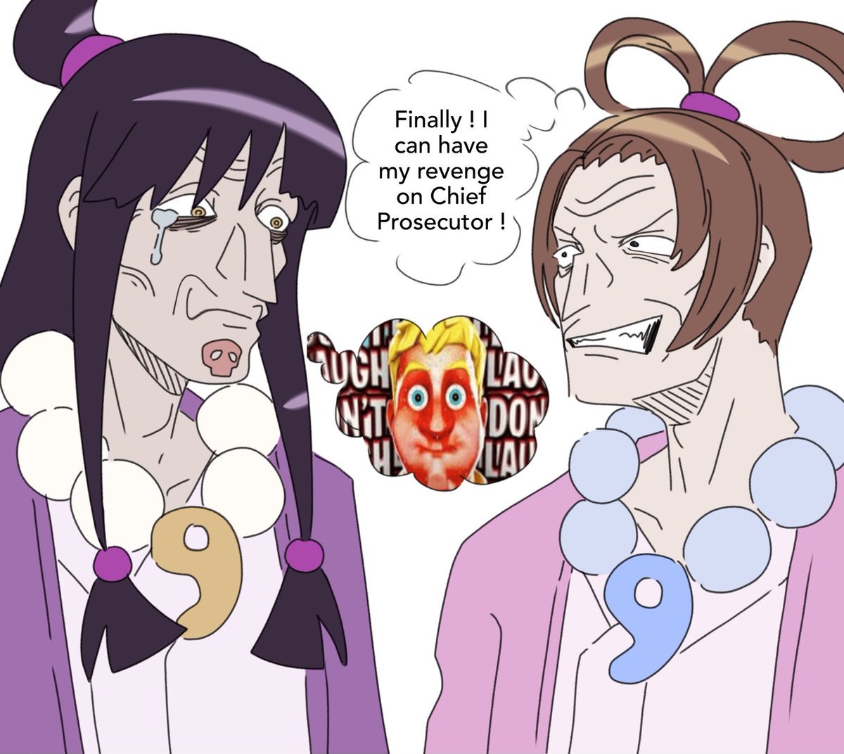 004_npc's tweet photo. Big things are happening in the afterlife #aceattorney https://t.co/lH07j5hdcm