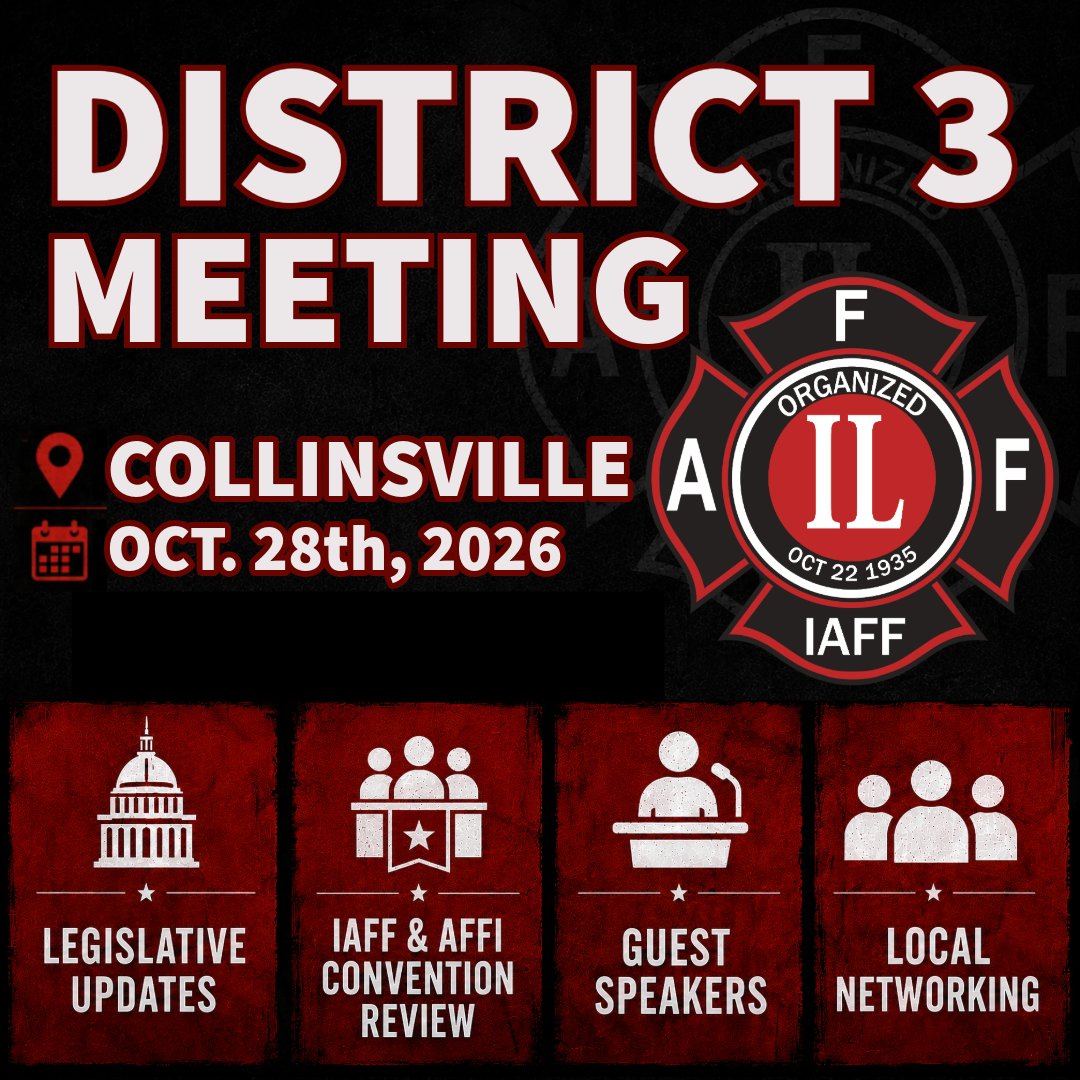 AFFI1935's tweet photo. DVP Steve Perry and Collinsville Local 2625 will host the Fall 2026 District Meeting on October 28th. 
Visit the AFFI Website to Register: https://t.co/XG7iROoEB4 #affisupports #affieducates https://t.co/kpo3uoPbsi