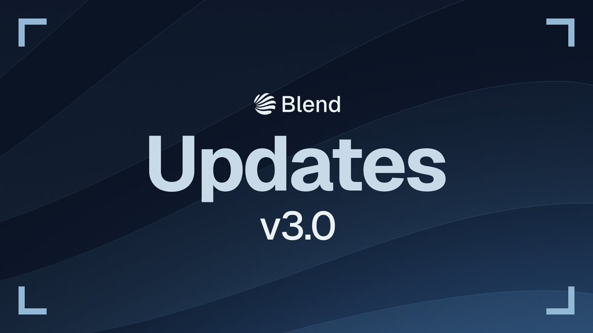 BlendLaunch's tweet photo. Blend v3.0 Update:

- Candlestick charts, 1m to 1D, with volume
- Dark mode
- Six new pairs: $TRUMP, $MELANIA, $BOME, $FARTCOIN, $USELESS, $PENGU 
- Launch any basket from Blend it in one click
- Faster token pages
- Hourly buyback, burn and airdrop running clean
- A new dashboard where every buyback, burn and airdrop is easy to see and easy to trust