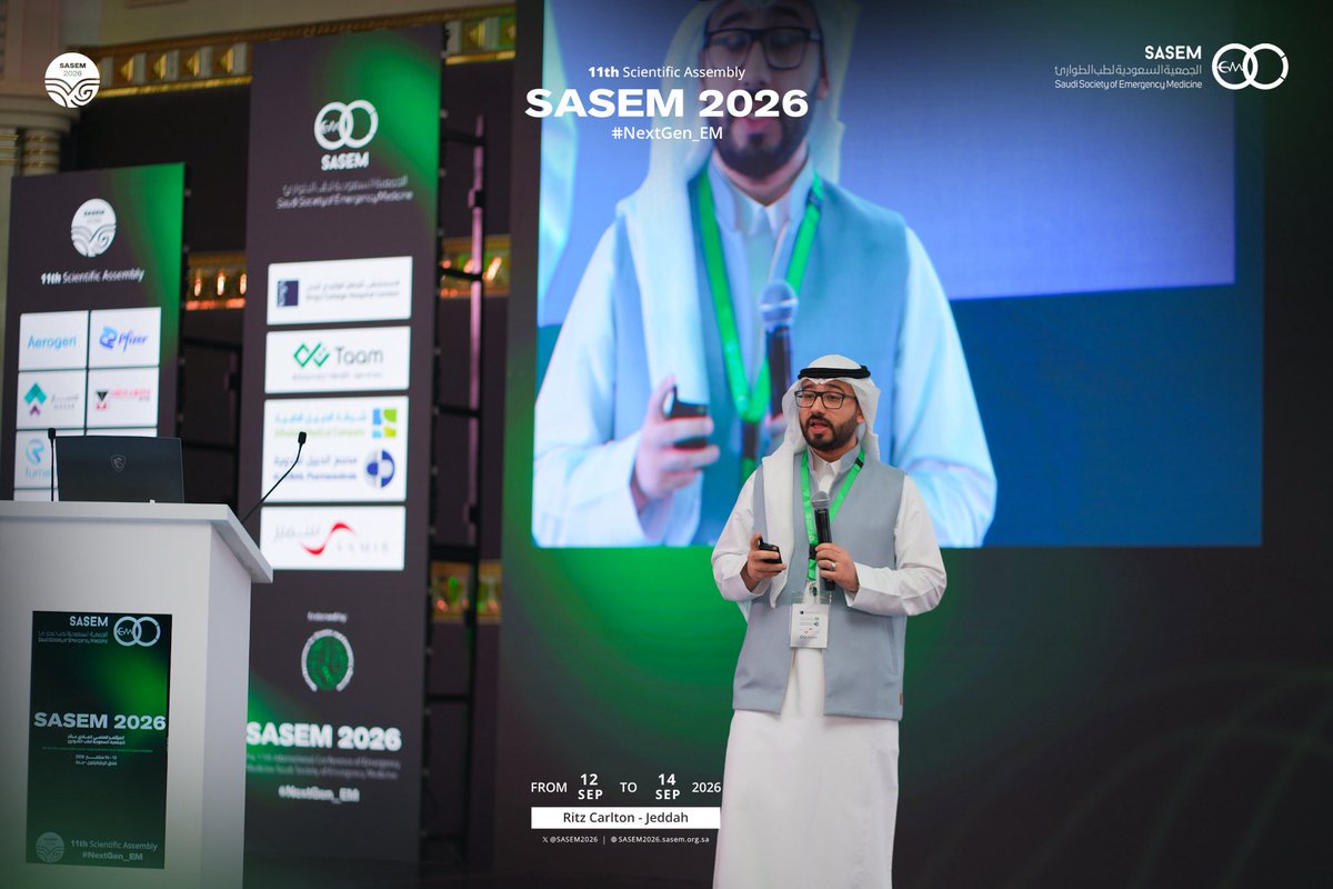 sasem2026's tweet photo. Track: NAGNAGAH

"The five steps to assessing the patinet's capacity of decision in the ED"

🧠 LIVE NOW! Dr. Mohammad Bukhari 

5 steps to assess capacity! Crowd taking notes! ⚖️ 

Critical skill! 🩺 

#SASEM2026 #NextGen_EM https://t.co/PQsoWEclu6