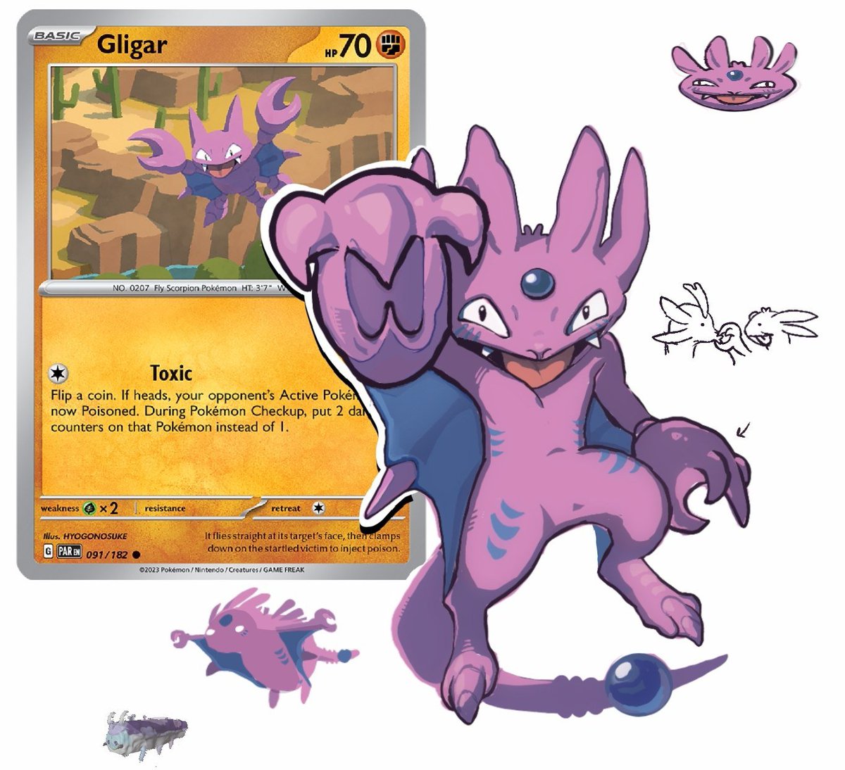 Gun_booy's tweet photo. another ani like Pokémon
#creatureofsonaria https://t.co/bBVFV351VU