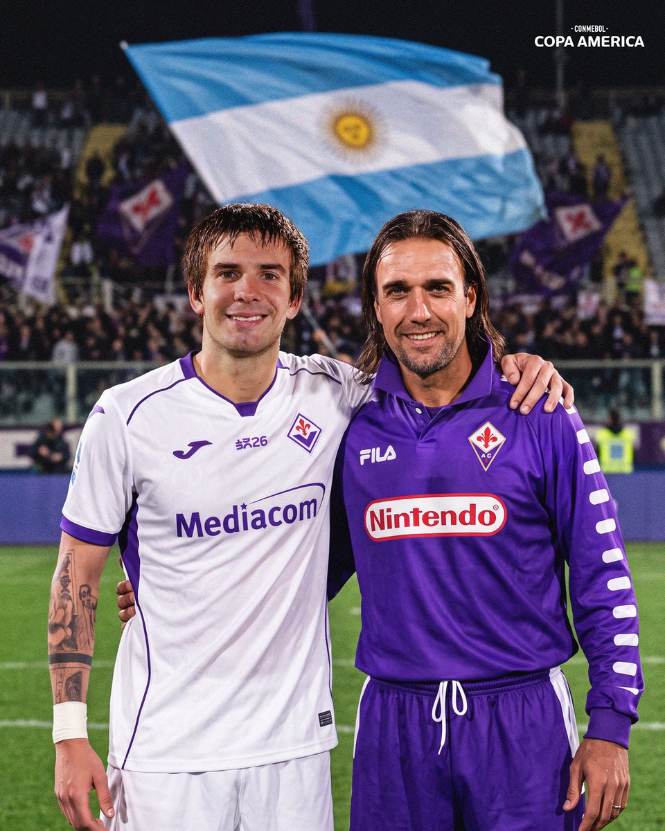 CopaAmerica's tweet photo. La camiseta viola tiene nuevo talento argentino. 🇦🇷💜 https://t.co/EyreiJ0zWq