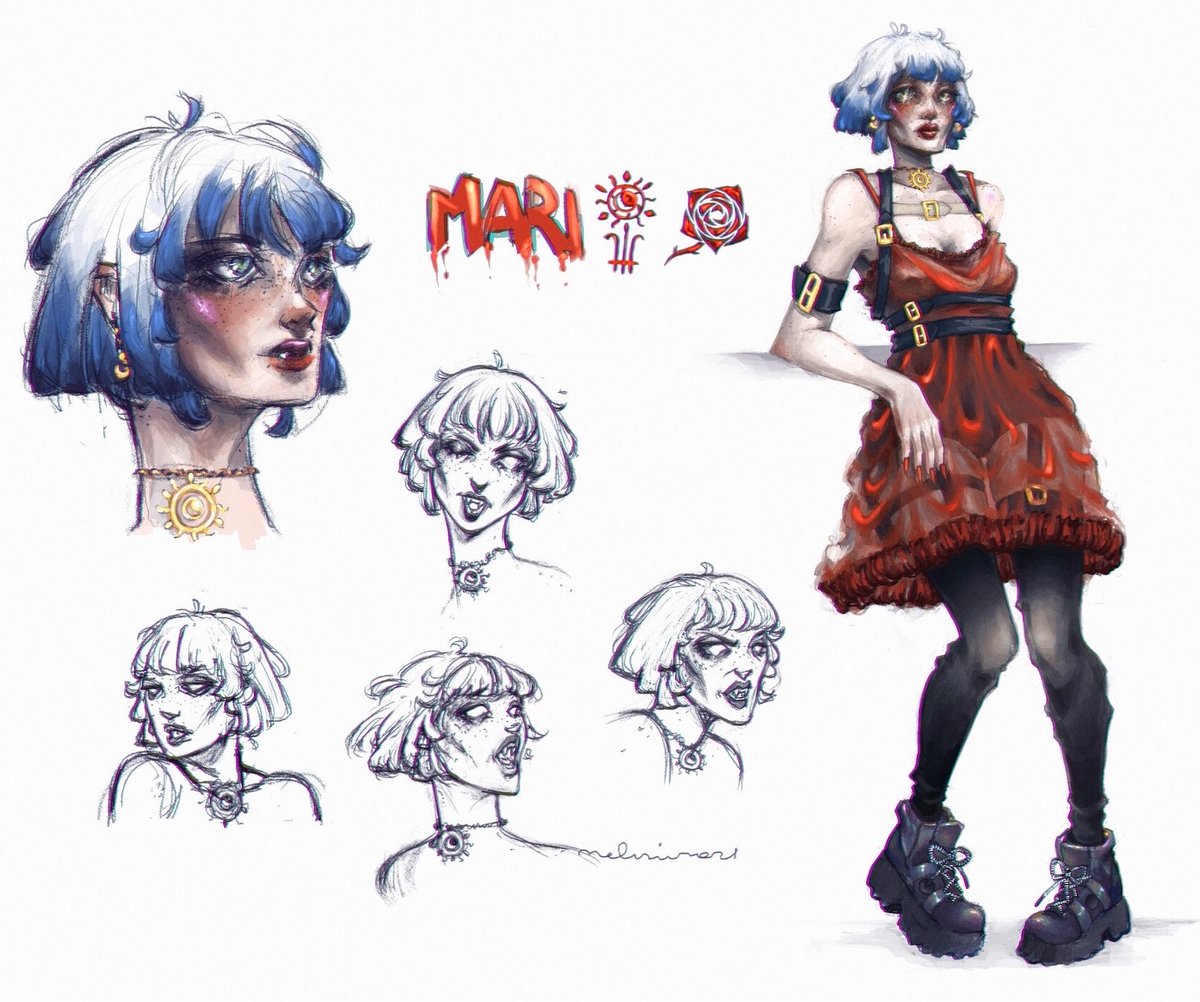 melisuerart's tweet photo. mari #vtm #vtmoc #vampirethemasquerade https://t.co/rXX28CAC3T