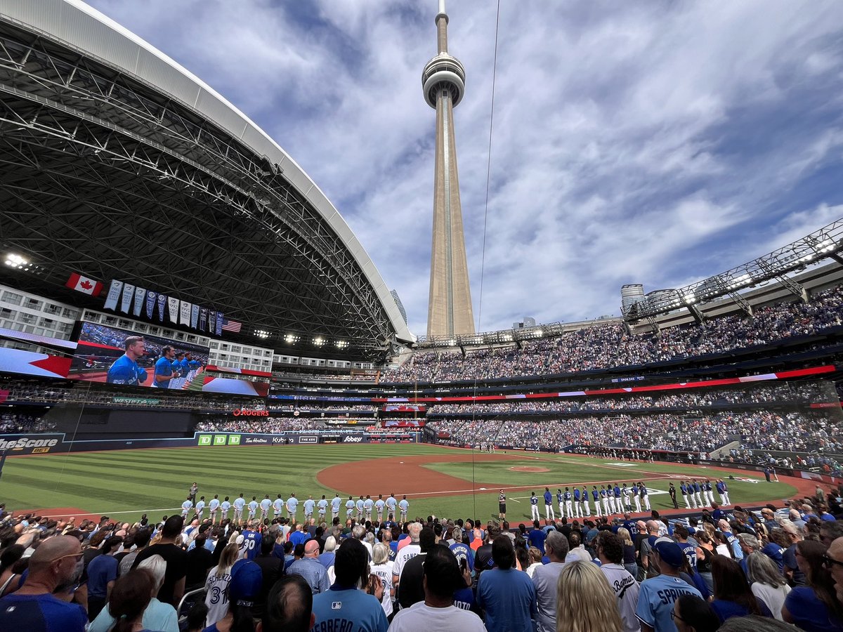 BlueJaysattend's tweet photo. Sept. 12, 2026 -  Toronto #BlueJays vs Baltimore Orioles at 3:07pm at the #RogersCentre had attendance of 41,949. @BlueJays won the game 7-3. #BlueJays50 https://t.co/Rs6tFvE9Gw