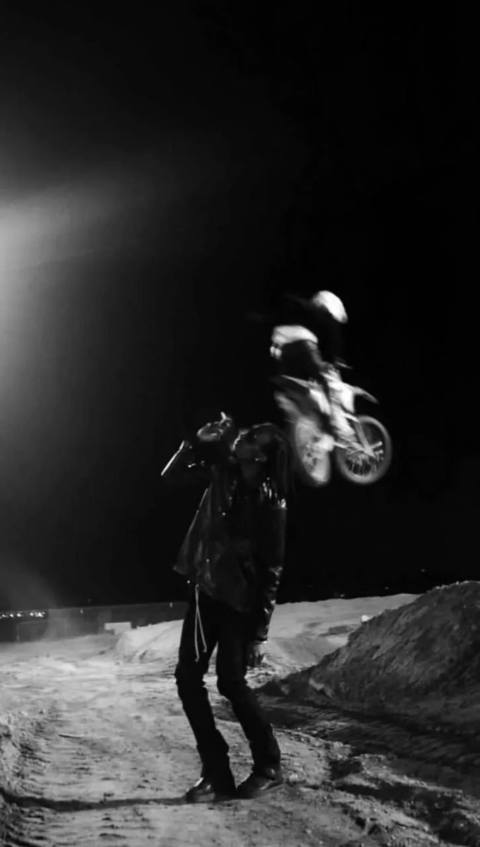 pbcrelated's tweet photo. Playboi Carti alongside off-road racer Trevor Stewart 🏍️ https://t.co/GhXULN74or