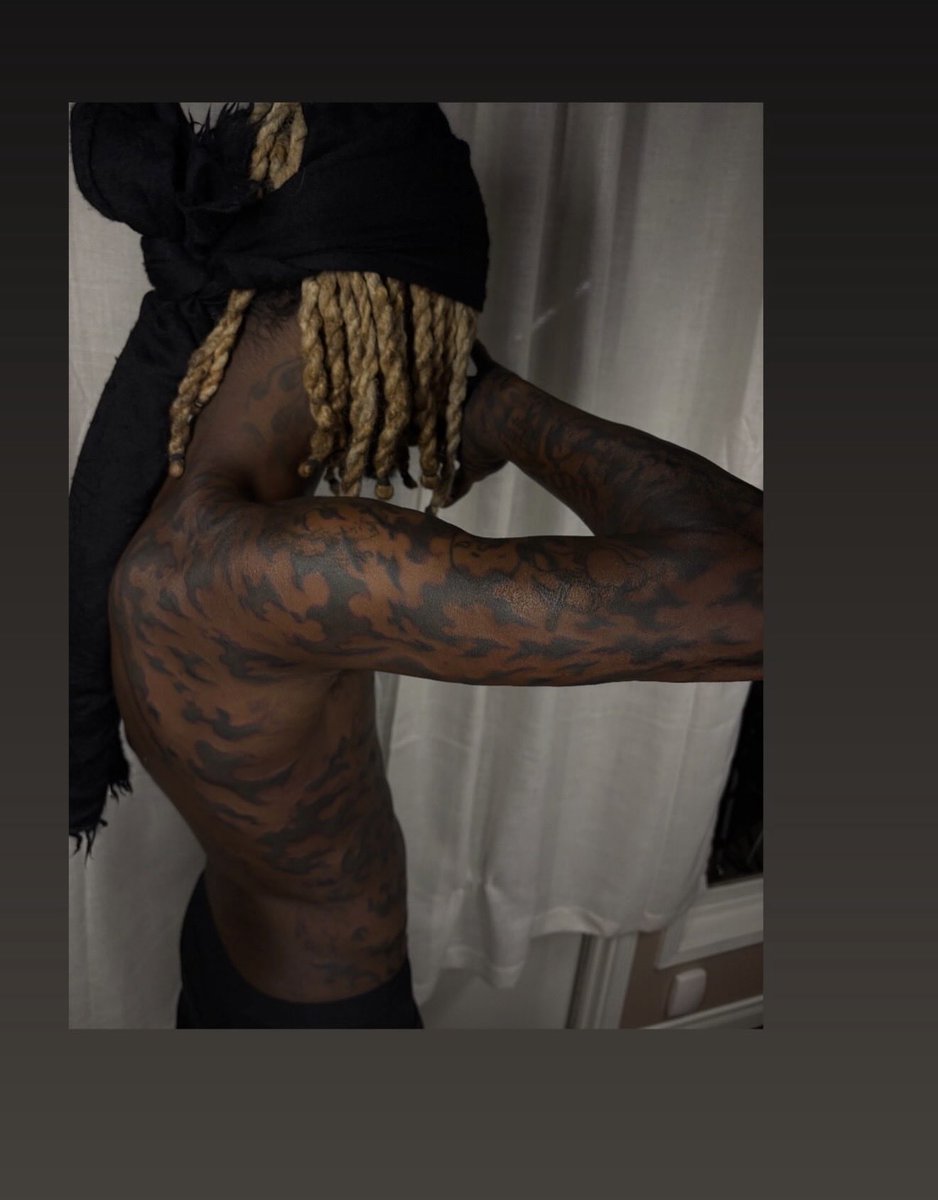 OGMusicCo's tweet photo. OsamaSon previews crazy new snippet from “Nocturnal” and shows off Sasuke inspired curse mark tattoo. 🔥🤯 What y’all think?? https://t.co/tHPArbOnOC