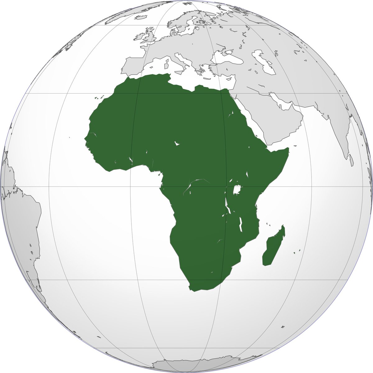 ImmortanZit's tweet photo. Africa was a unified country before colonialism broke it apart, causing war and strife and then misrepresenting its size. https://t.co/cotqn2WOlY