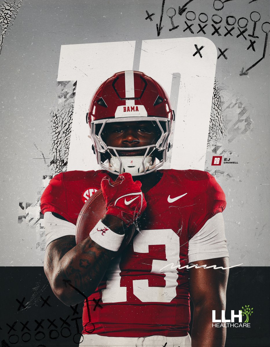AlabamaFTBL's tweet photo. 1️⃣3️⃣ in for the TOUCHDOWN!
@EzavierCrowell 

3rd Q Bama 23| Kentucky 17 https://t.co/vUKjR35ZYz