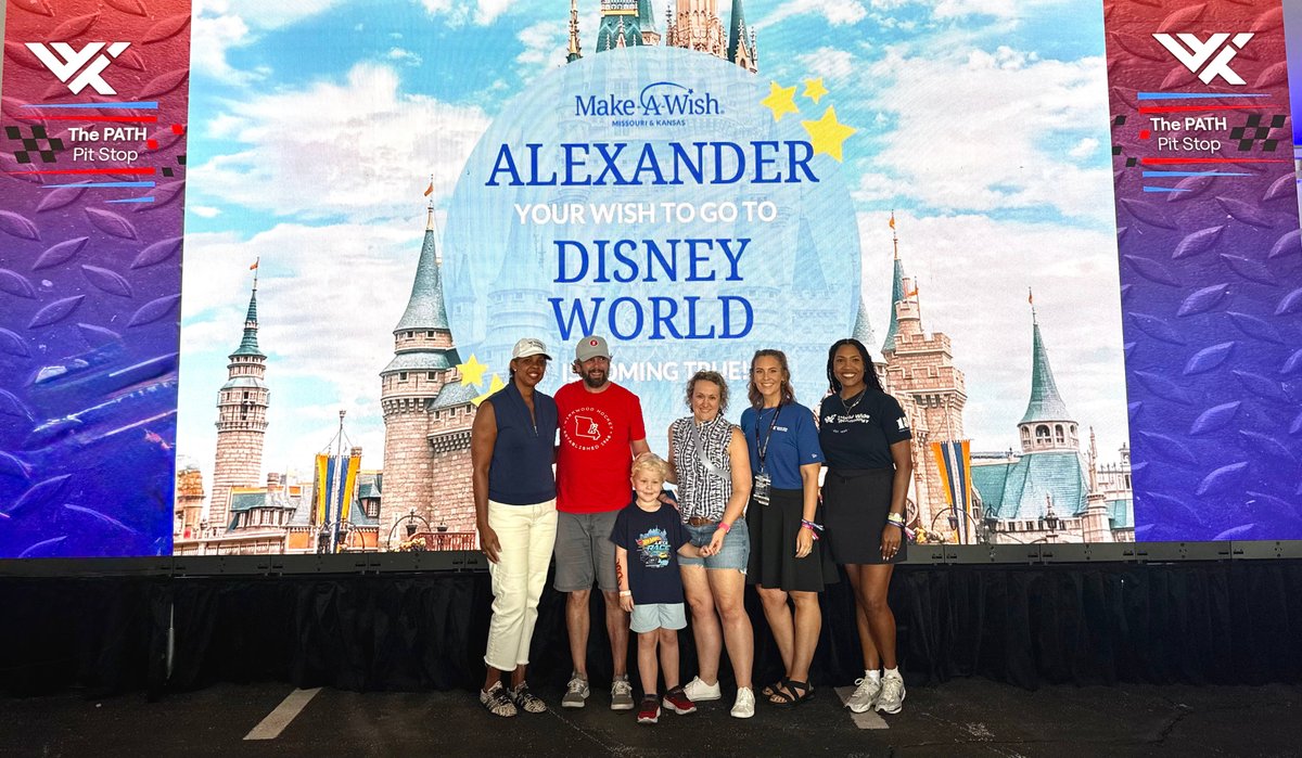 wwt_inc's tweet photo. Alex loves cars, so when it came time to reveal his wish through @MakeAWishMOKAN, @WWTRaceway was the perfect pit stop on his journey to the happiest place on earth!

Inside our WWT Hospitality Tent, surrounded by our employees, his family and the Make-A-Wish team, Alex found out his wish is coming true: a trip to Disney World!

Thank you to the team at Make-A-Wish for the opportunity to be part of Alex's story!