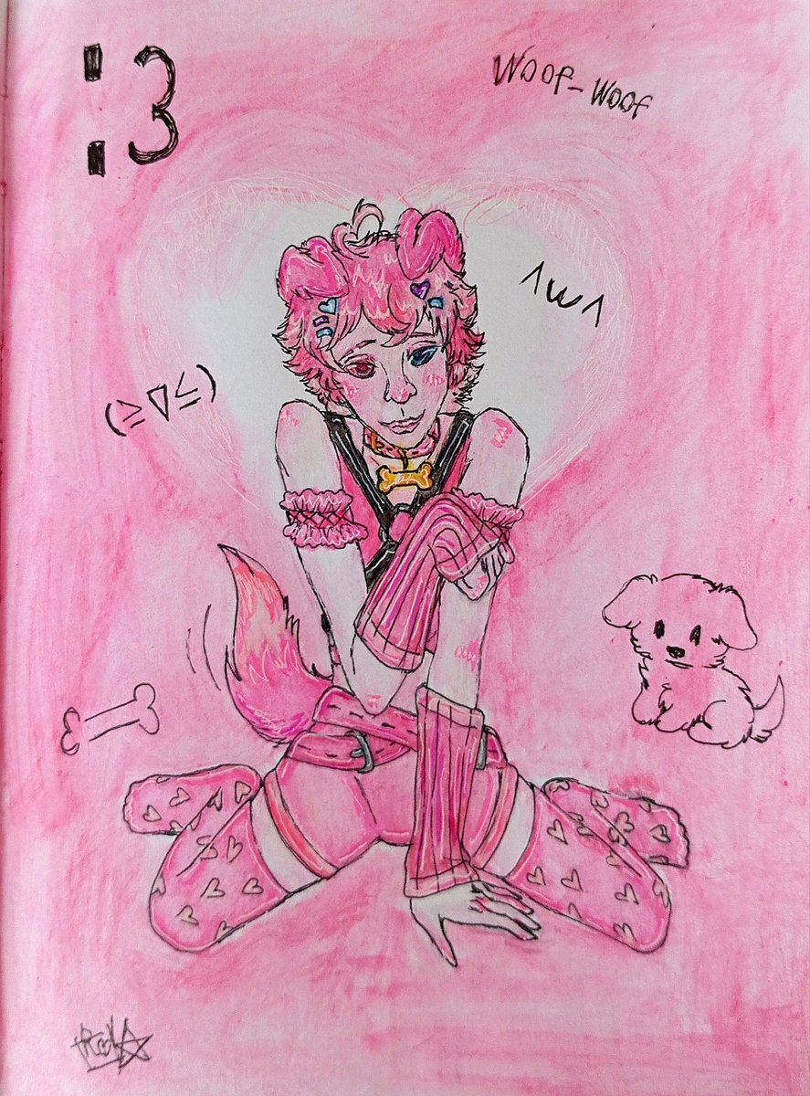 Red_Star_666_'s tweet photo. Femboy art 🦄💕🐶
#art #artwork #drawing #artist #myart #draw #myartstyle #drawings #sketch #artstyle #draws #myartwork #illustration #mydrawing #mydraw #mysketch #illustrator #traditionalart https://t.co/ASiEG3ZrBy