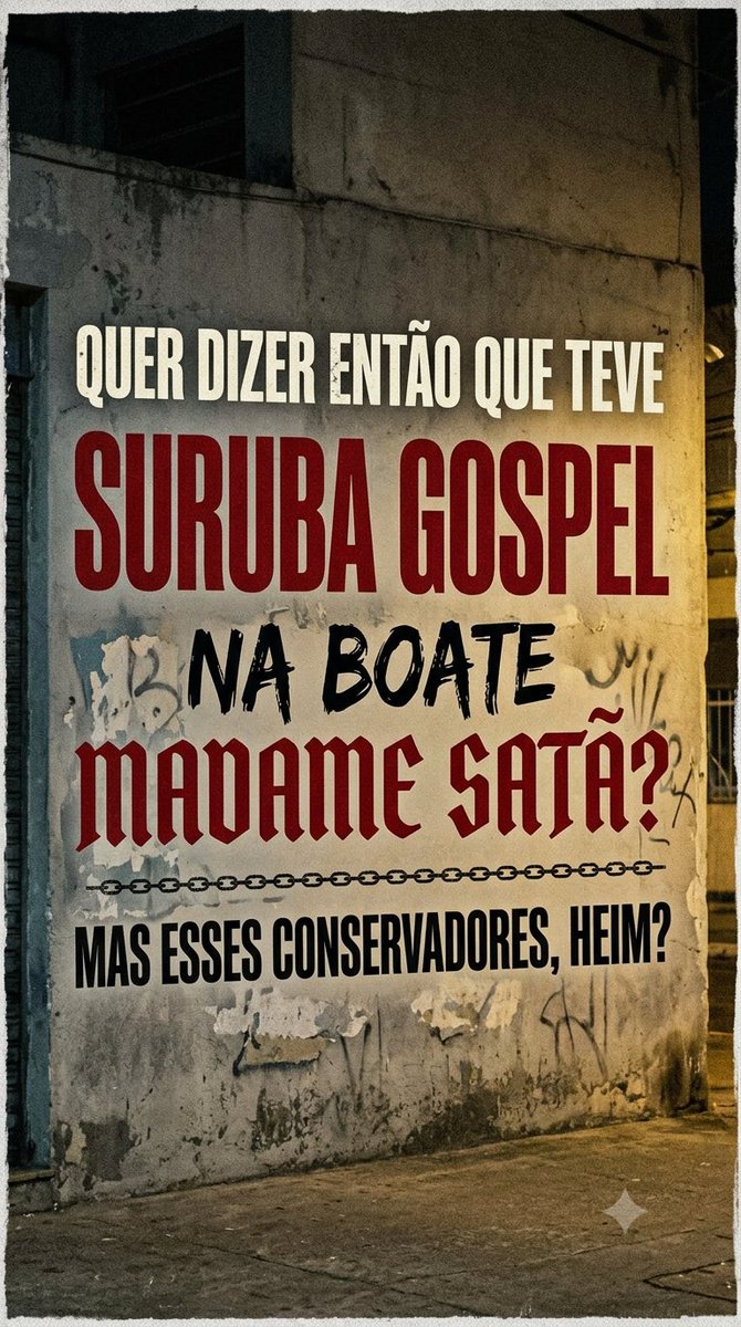 ricoimbra's tweet photo. SURUBA GOSPEL! https://t.co/VOGnpCW1oA