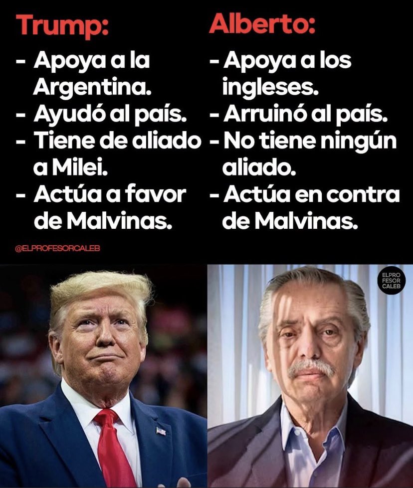osvagoya's tweet photo. Quien de los dos es argentino?
Quien de los dos hizo más por Argentina? https://t.co/DHc0u80OS8