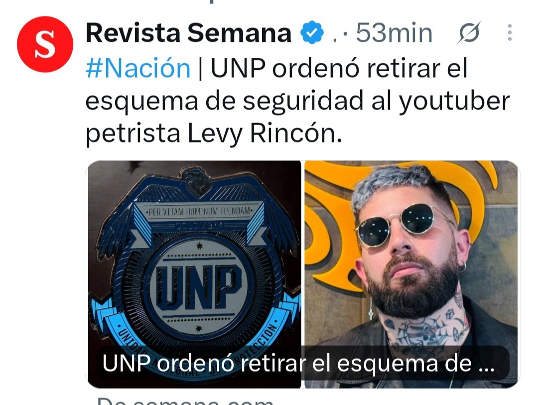ClaudiaLuci1018's tweet photo. Sostenerle la camioneta y los dos escoltas al sicario digital @LevyRincon el vulgarcito le costaba al país mas de $40 millones mensuales 😡 Con esa plata, casi 180 abuelitos vulnerables hubieran recibido su subsidio del Estado cada mes. Pero el que se robo el pais prefirio que nosotros el pueblo le mantuvieramos los sicarios digitales pues muy acertada la decisión de la @UNPColombia
Se acabaron los b3neficios ni camioneta ni escoltas que ande a pata y si quiere escoltas que se compre un perro 🐕