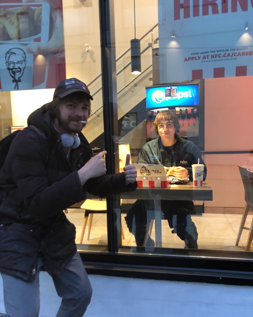 acervogeese's tweet photo. Nate Amos com Cameron Winter em Toronto, 2022 https://t.co/ntaKxCzkjA