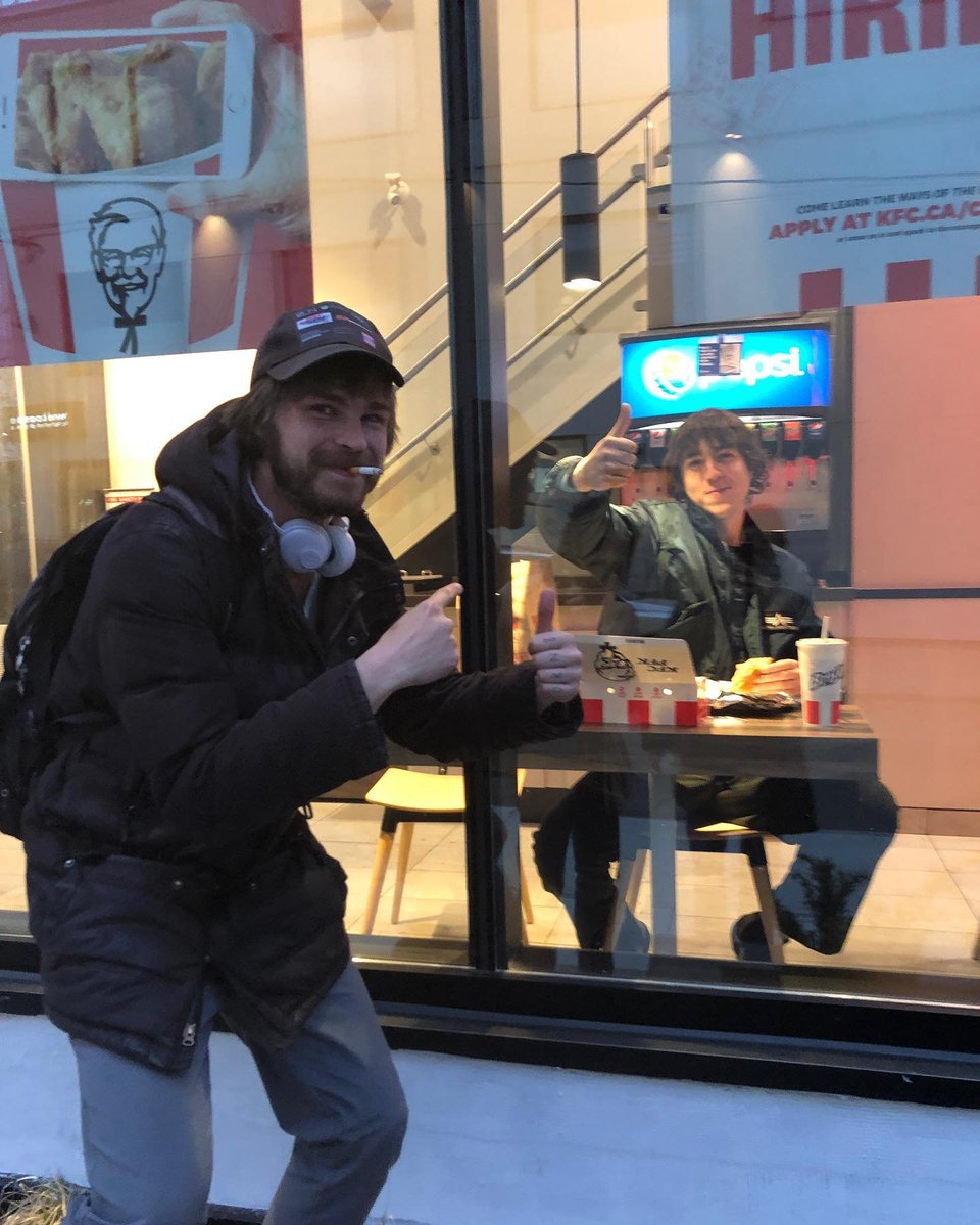 acervogeese's tweet photo. Nate Amos com Cameron Winter em Toronto, 2022 https://t.co/ntaKxCzkjA