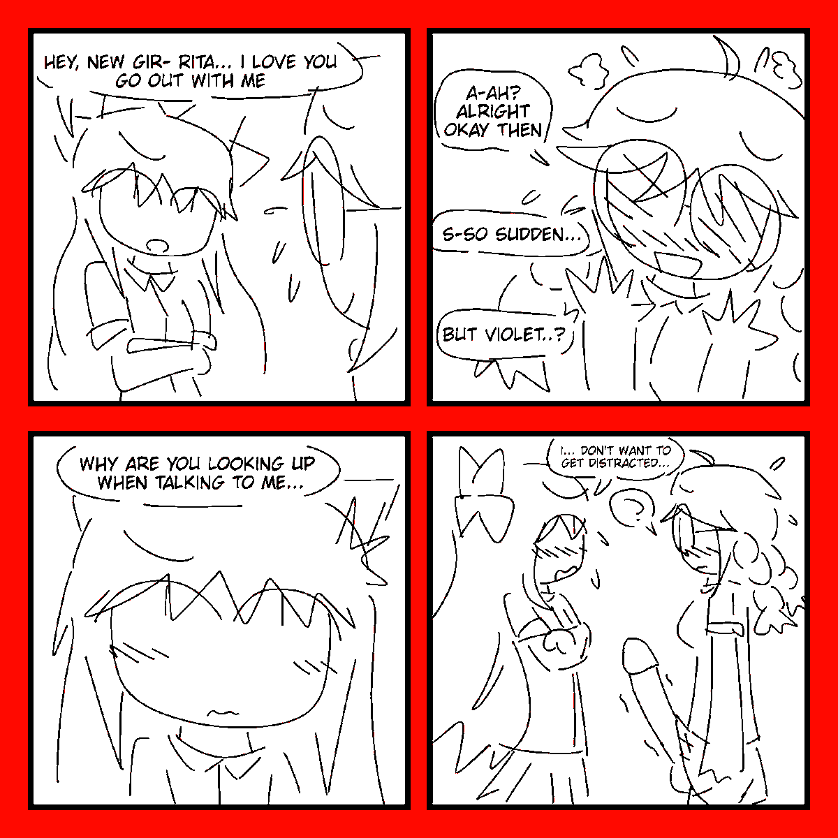 126SalasSanti's tweet photo. Violet confesses to Rita, this is the 6th comic, ill make another one today probably https://t.co/0ORnkTYXYY
