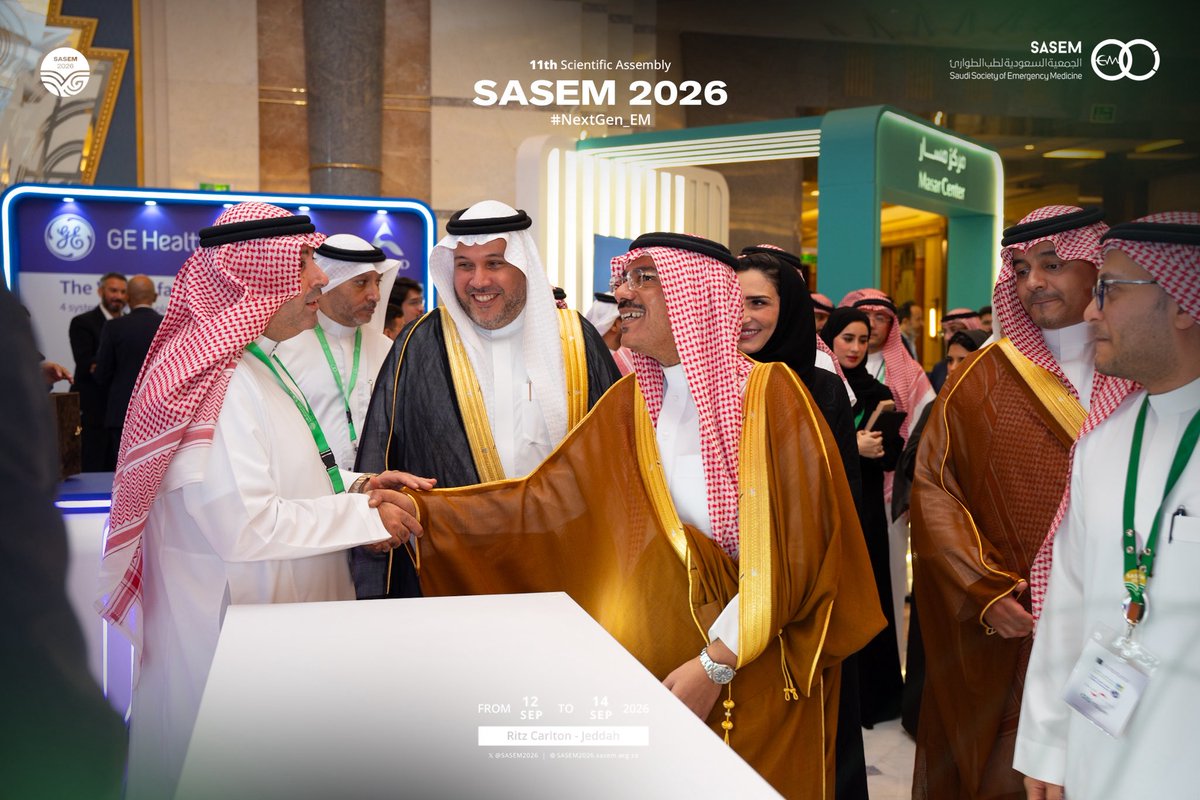 sasem2026's tweet photo. Dr. Mohammed Al-Abdulaali with SASEM2026 team, exploring the conference agenda and taking a closer look at what our sponsors have prepared for you.

The energy is building, and there’s so much to discover! 🔥

#NextGen_EM
#SASEM2026 https://t.co/TcZ4Eaiwlx
