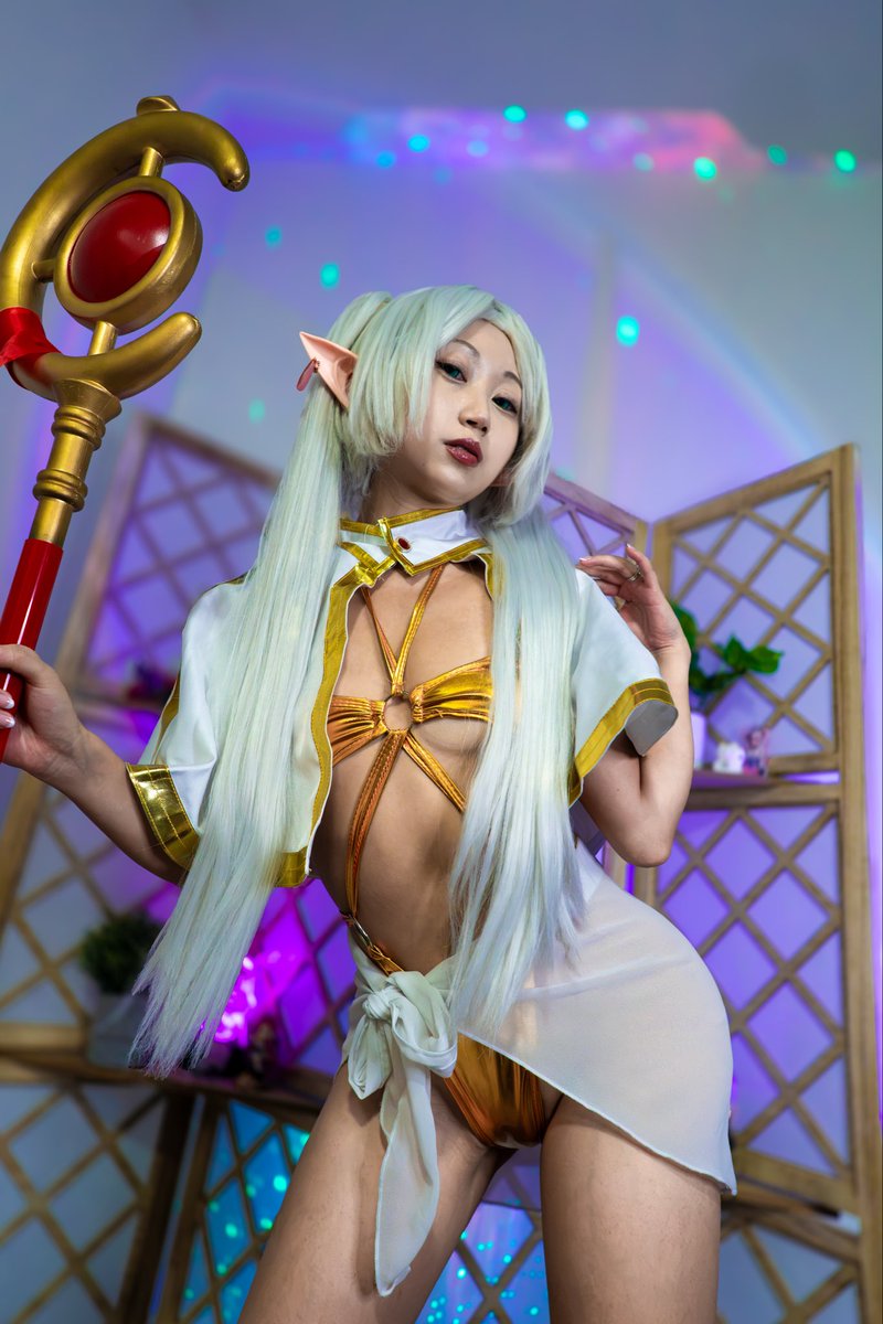 jennanabi's tweet photo. now this is summer Frieren
#frieren #cosplayㅤ https://t.co/SCLxcrbfGR
