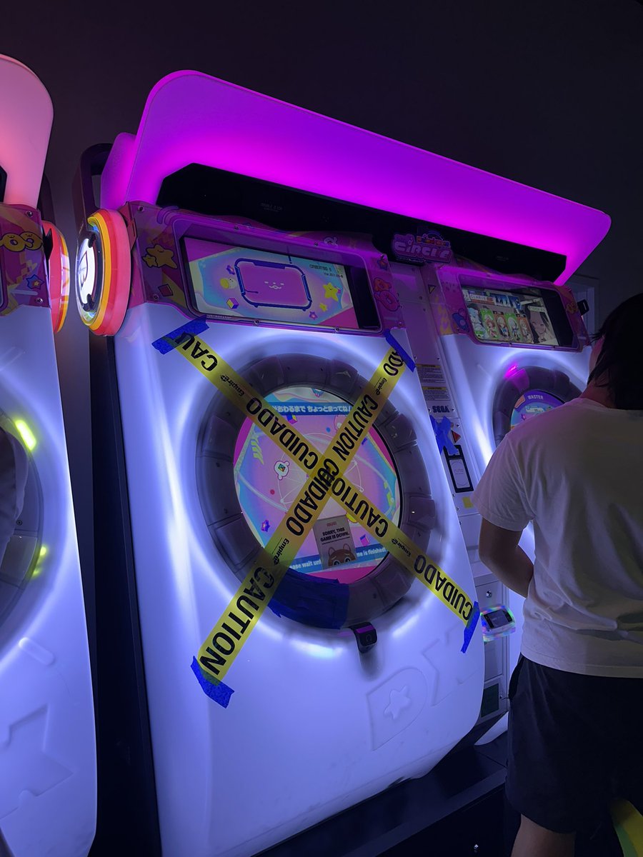 jojobii_'s tweet photo. I love playing on broken machines that don't get fixed across several weeks despite constant reports to staff/management @Round1USA 👍 https://t.co/Bj0PnUzIQP