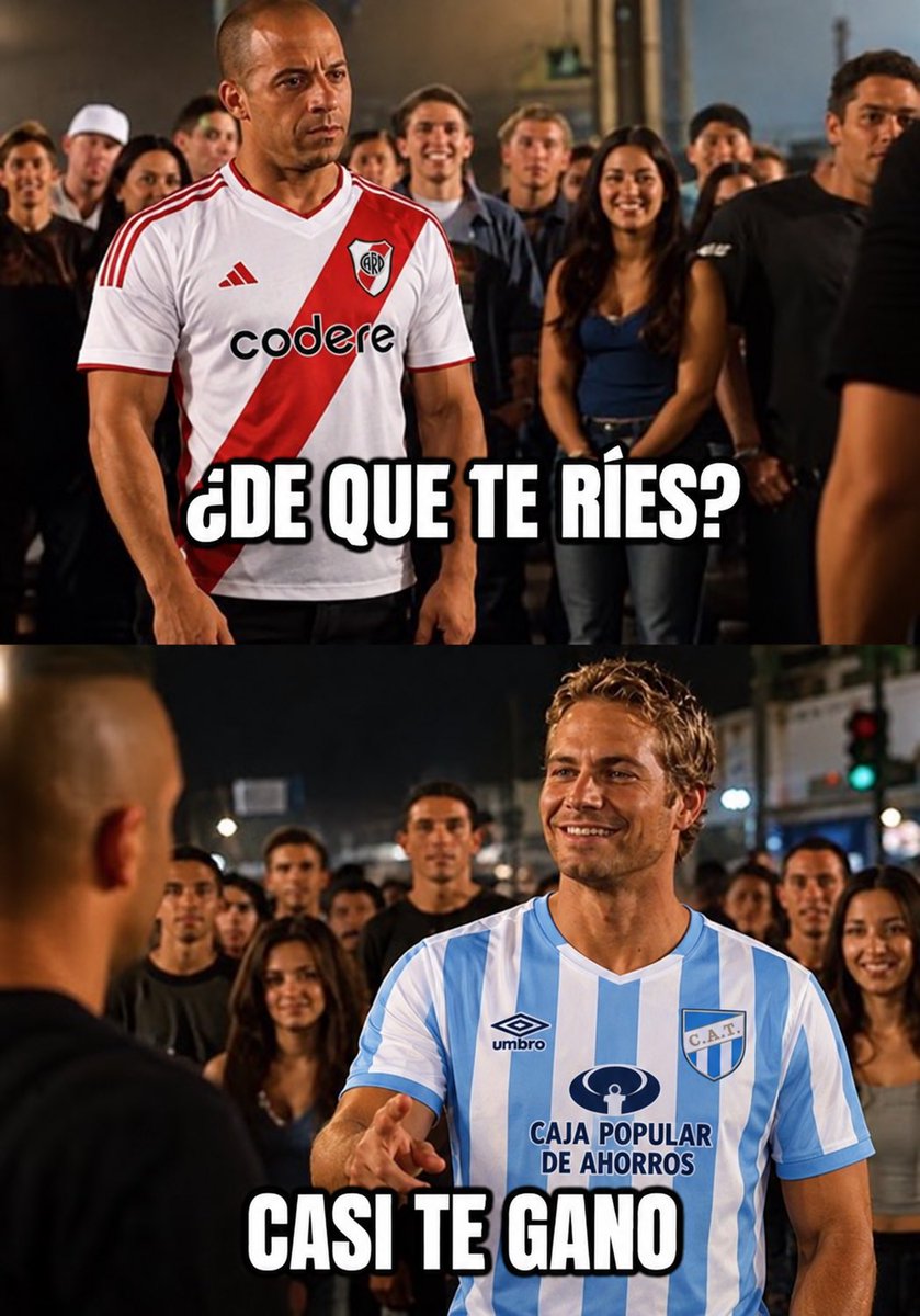 rodrigus007's tweet photo. #AtléticoTucuman  siendo putlético…
#River siendo el famoso #RiverPlate https://t.co/QnRHHmXj2n