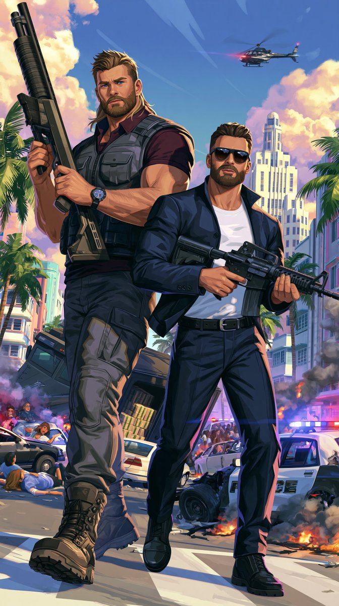 Universal4karts's tweet photo. MCU superheroes in GTA https://t.co/lMs8GXvnse
