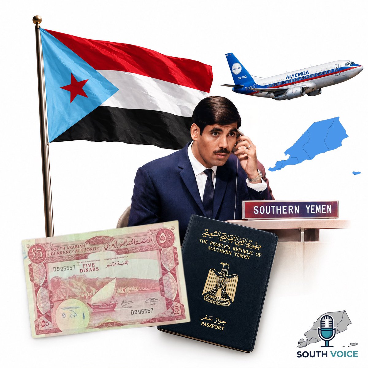 SouthVoiceEN's tweet photo. We are not #separatists.

A separatist seeks to break away from a state they are currently part of.

We in the South call for disengagement and the restoration of South Yemen, a state that existed before the 1990 unification.

We are not seeking to separate from a state. We are seeking to restore a state.

Follow us to learn more about the Southern Cause and the aspirations of the people of the South.
#SouthVoice