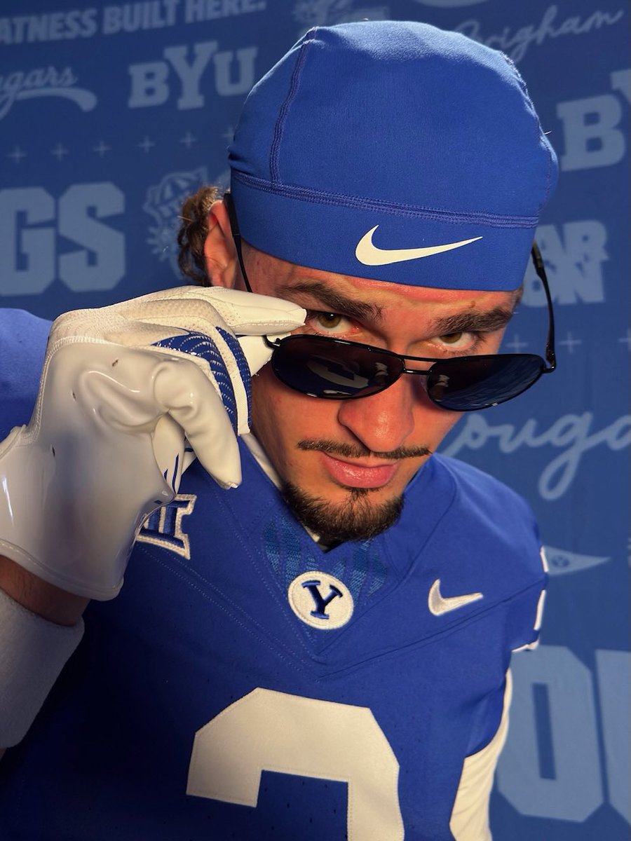 BYUfootball's tweet photo. ANOTHER ONE @KasperKyler!!!! https://t.co/wDwEcK8iFG