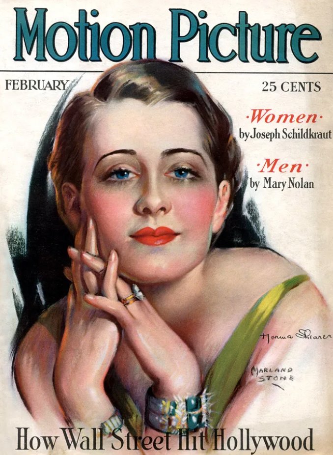 WallaceReid_'s tweet photo. Norma Shearer magazine covers with the Queen of #Precode https://t.co/3YDBp5tCe3