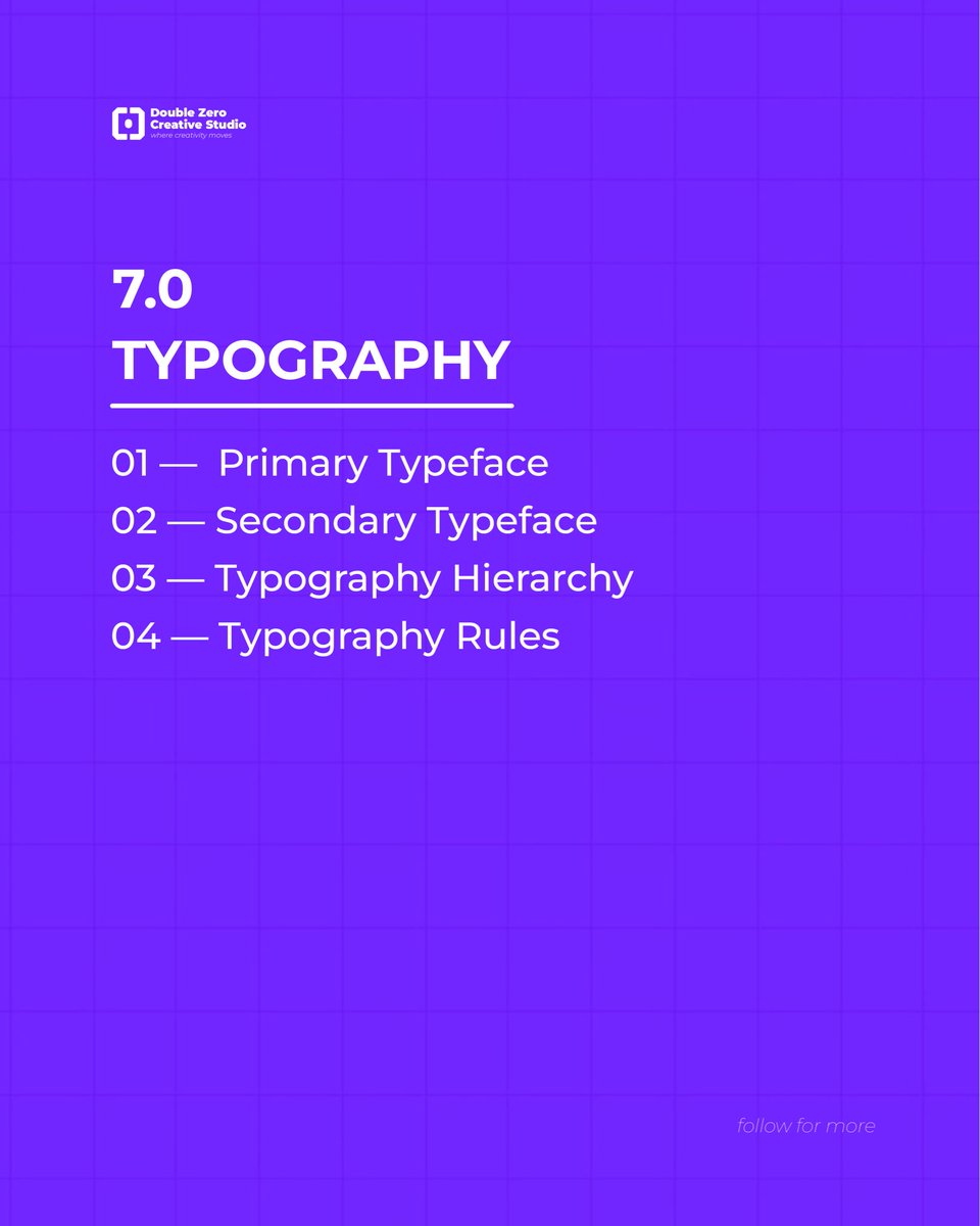 ThegraphicsG's tweet photo. Brand Identity Design Guidelines step by step contd
#brandidentity #logo #dzcs https://t.co/nK7TnuFQ5e
