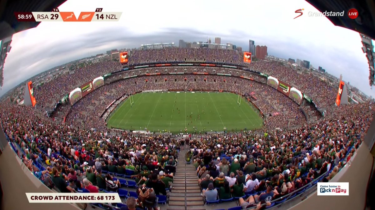 jaredwright17's tweet photo. Final attendance count: 68, 173.

#RSAvNZL https://t.co/Z5EAEg9BfN