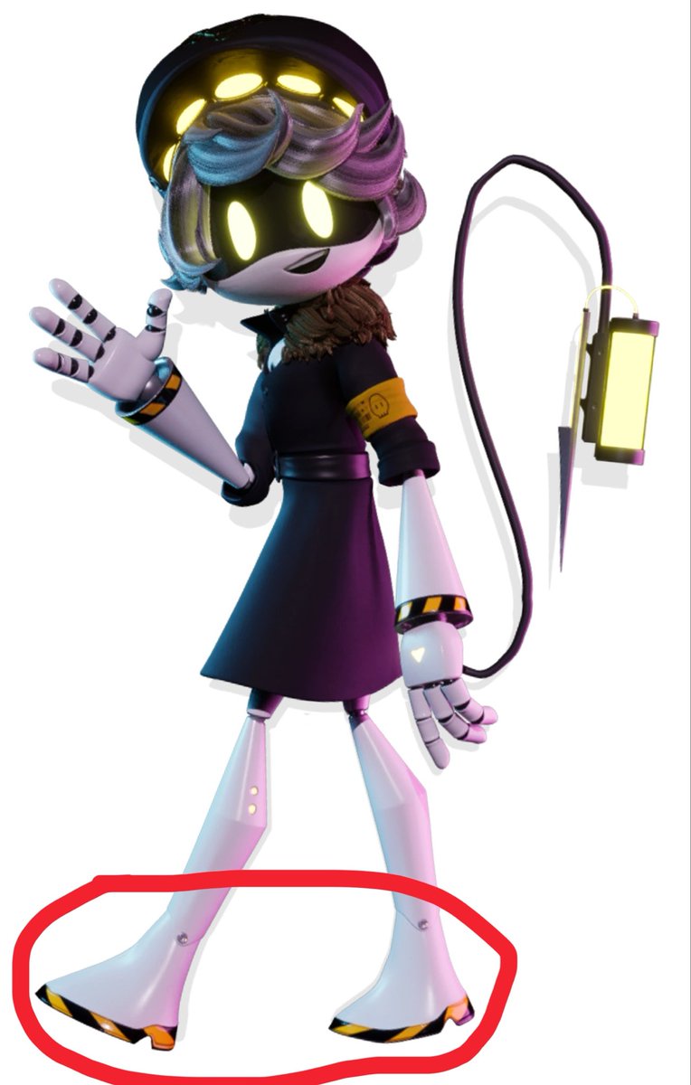 cursed_emo_gay's tweet photo. @KittyLazySpace @emof4ngz N has yellow and black stripes on his feet https://t.co/X4elcHhi6Y