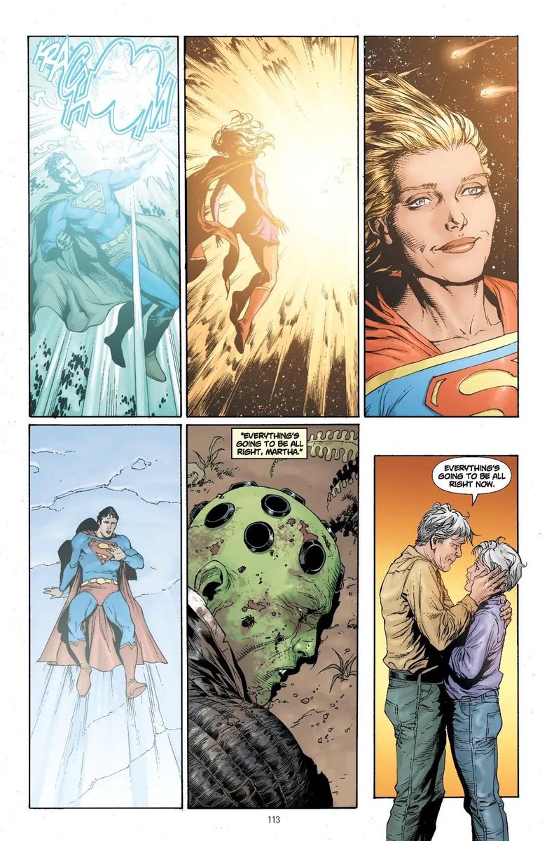 BigBro06696271's tweet photo. You’ve been a great Pa, but it’s time to give the DCU its saddest scene of all time by suffering a heart attack &amp; dying while Kal &amp; Brainiac’s battle concludes
#ManofTomorrow https://t.co/vZ3NyfDt7F