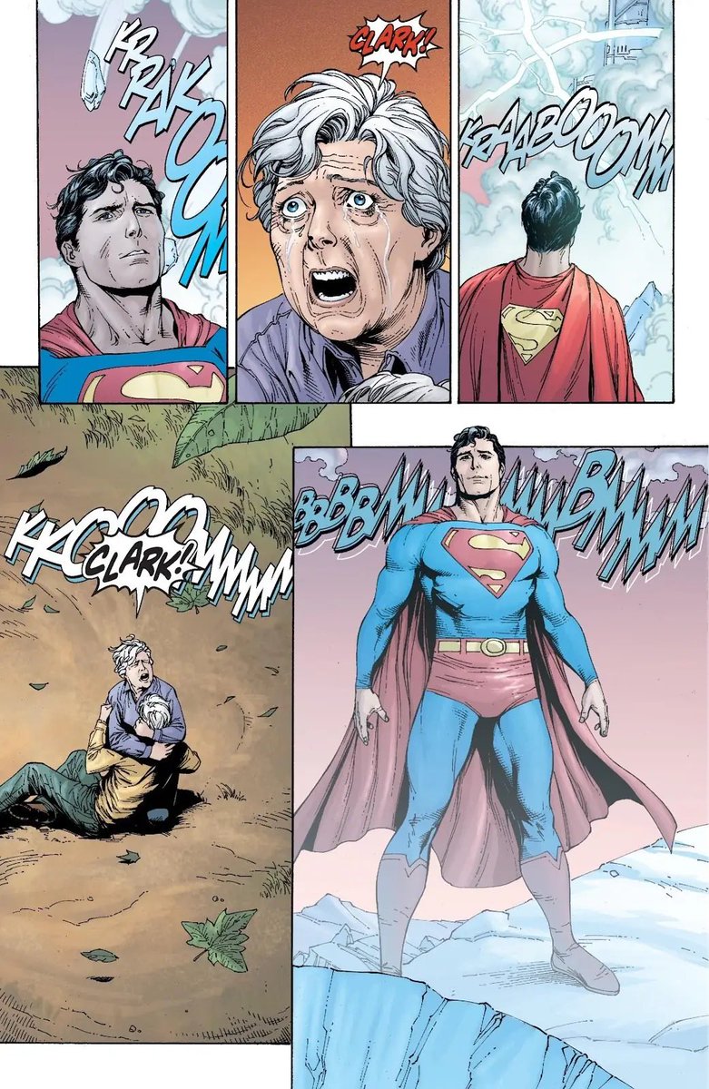 BigBro06696271's tweet photo. You’ve been a great Pa, but it’s time to give the DCU its saddest scene of all time by suffering a heart attack &amp; dying while Kal &amp; Brainiac’s battle concludes
#ManofTomorrow https://t.co/vZ3NyfDt7F