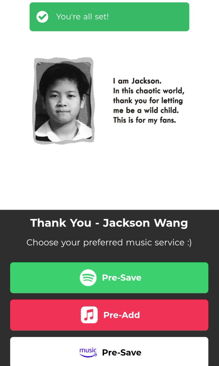 Ah_Jacky15's tweet photo. Done ✅
#ThankYou
#ShotoniPhone18Pro
#Procontrols
#variableaperture
#CenterStage
#JACKSONWANG
#王嘉爾
#잭슨 https://t.co/wMerhqUChr