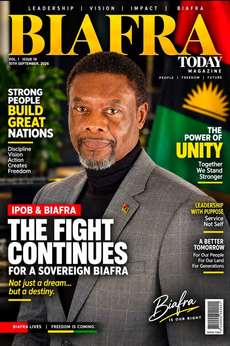 ChinasaNworu's tweet photo. Do you know IPOB has engaged Nigeria deeply  more than the Biafra war period . Meaning  that the IPOB  has kept the Biafra separatist  agitation question alive longer in peacetime than the actual duration of the civil war. Decades after 1970, the socio-political , economic, ethnic grievances and tension . 

Comparing the Indigenous People of Biafra (IPOB) to the three-year Nigerian Civil War led by General Chukwuemeka Odumegwu Ojukwu involves contrasting an ongoing ideological and civil agitation with a formal, conventional military conflict

The Biafra conflict from 1967 to 1970 was a large-scale traditional war featuring recognized military forces, established frontlines, substantial artillery, global blockades, and a catastrophic humanitarian disaster that led to millions of civilian casualties. It was a blatant military attempt at secession that jeopardized the imminent geopolitical fragmentation of the Nigerian state.
IPOB, established in 2012, mainly depends on civil disobedience, localized agitation, sit-at-home directives, media campaigns, and propaganda rather than a structured conventional army, significantly affecting the economic and social aspects of the region, yet it lacks the territorial dominance or military strength of the previous Republic of Biafra.

In the end, although IPOB symbolizes an ongoing and disruptive socio-political issue that highlights historical tensions, viewing it as "engaging" Nigeria more than a civil war that claimed over a million lives depends on one's perspective—balancing the continuous, everyday struggles of current separatist movements against the devastating loss of life and existential danger posed by an official state-on-state conflict.
#IPOB
#Biafra_Recognition 
#DOS 
#Biafra