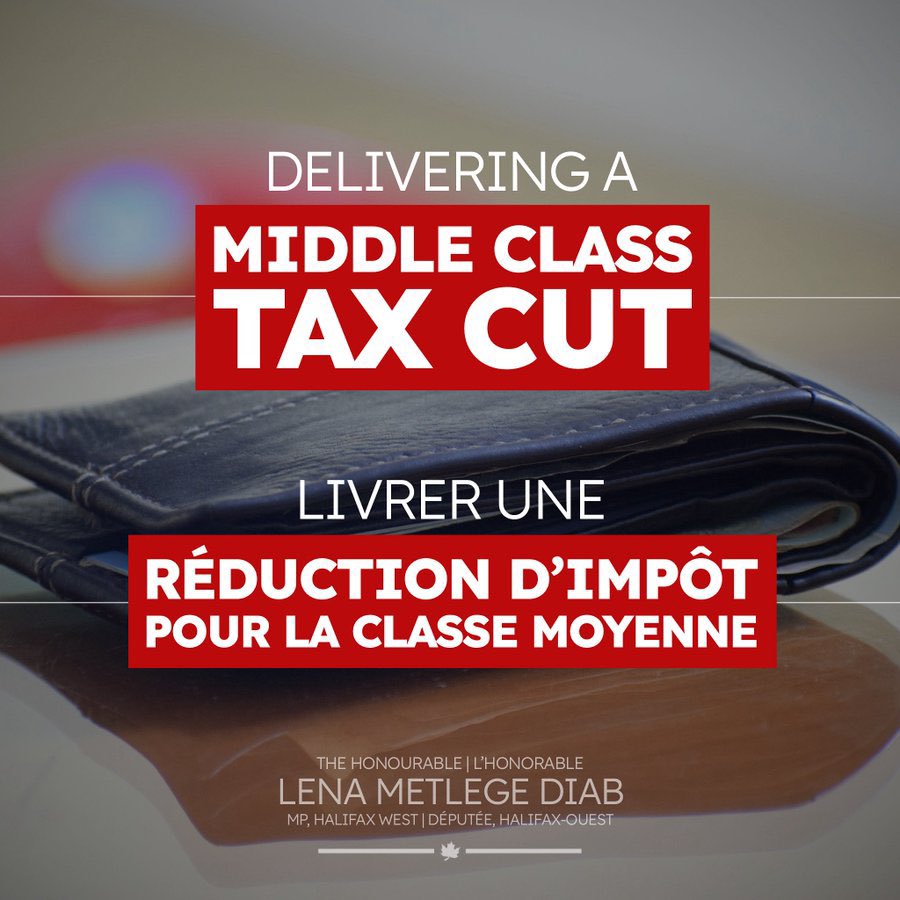lenametIege's tweet photo. We are serious about bringing down the cost of living for Canadians. Step one: delivering a middle class tax cut by 🇨🇦 Day.
•
Notre mission est de réduire le coût de la vie pour les Canadiens. Première étape : offrir une réduction d’impôt à la classe moyenne d’ici la fête du 🇨🇦. https://t.co/rFFIFqgB4p