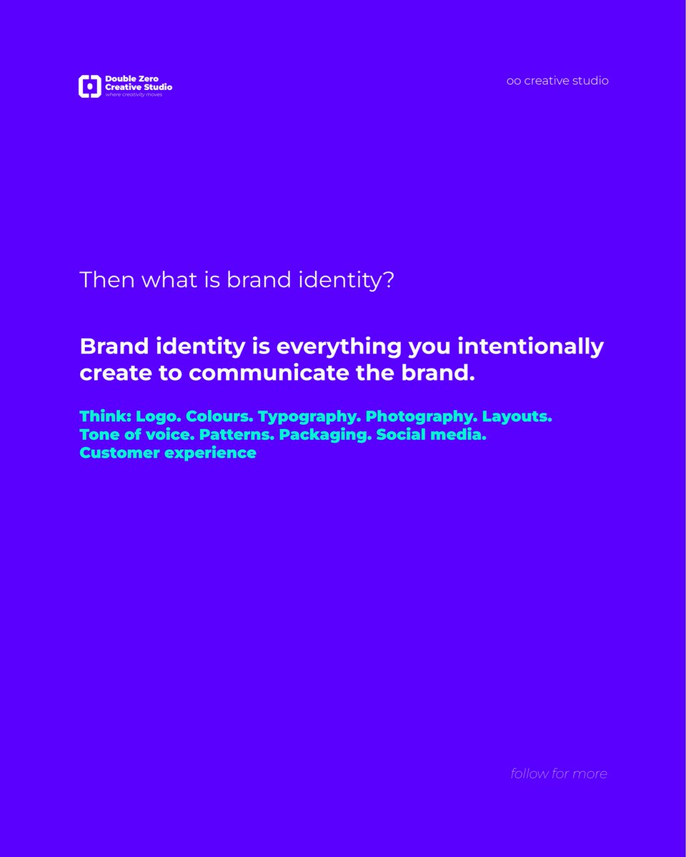 ThegraphicsG's tweet photo. A logo is not a brand.

What do you think is the most misunderstood part of branding?

#BrandIdentity #BrandStrategy #VisualIdentity #GraphicDesign #OOCreativeStudio https://t.co/E1Iy6P38oJ