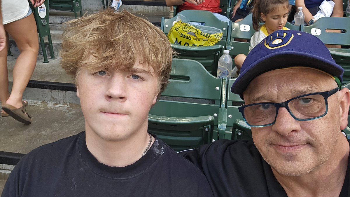 BrewCrewFanNoll's tweet photo. Game #35 THIS is Brewers Baseball in 2026!! ๐๐ค๐
Crew is 24 - 10 with us here!
Sec 107, Row 18, Seats 1 & 2
#GoCrew #Brewers #LetsGo #MagicBrew #ThisIsMyCrew #WeLoveMKE #WinOurWay #BeatTheReds #Undaunted #DoItForUeck https://t.co/e8elRu5LGZ