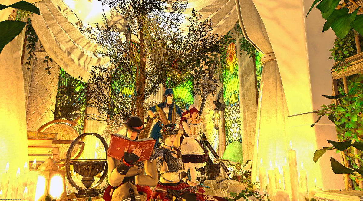 parhelionmys's tweet photo. ドラクエのフレさんと！
途中からジャンプしたら色々バグることに気づいて暴れ始めるゲーマー達でしたｗ

タグあった気がするけど、メモするの忘れちゃった；；
#FF14 #FF14SS https://t.co/bc1BFRFCLv
