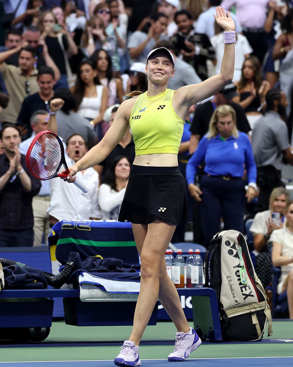 TennisChannel's tweet photo. A celebration that's worth a thousand words 🫶 

#USOpen https://t.co/LkkllQZdy6