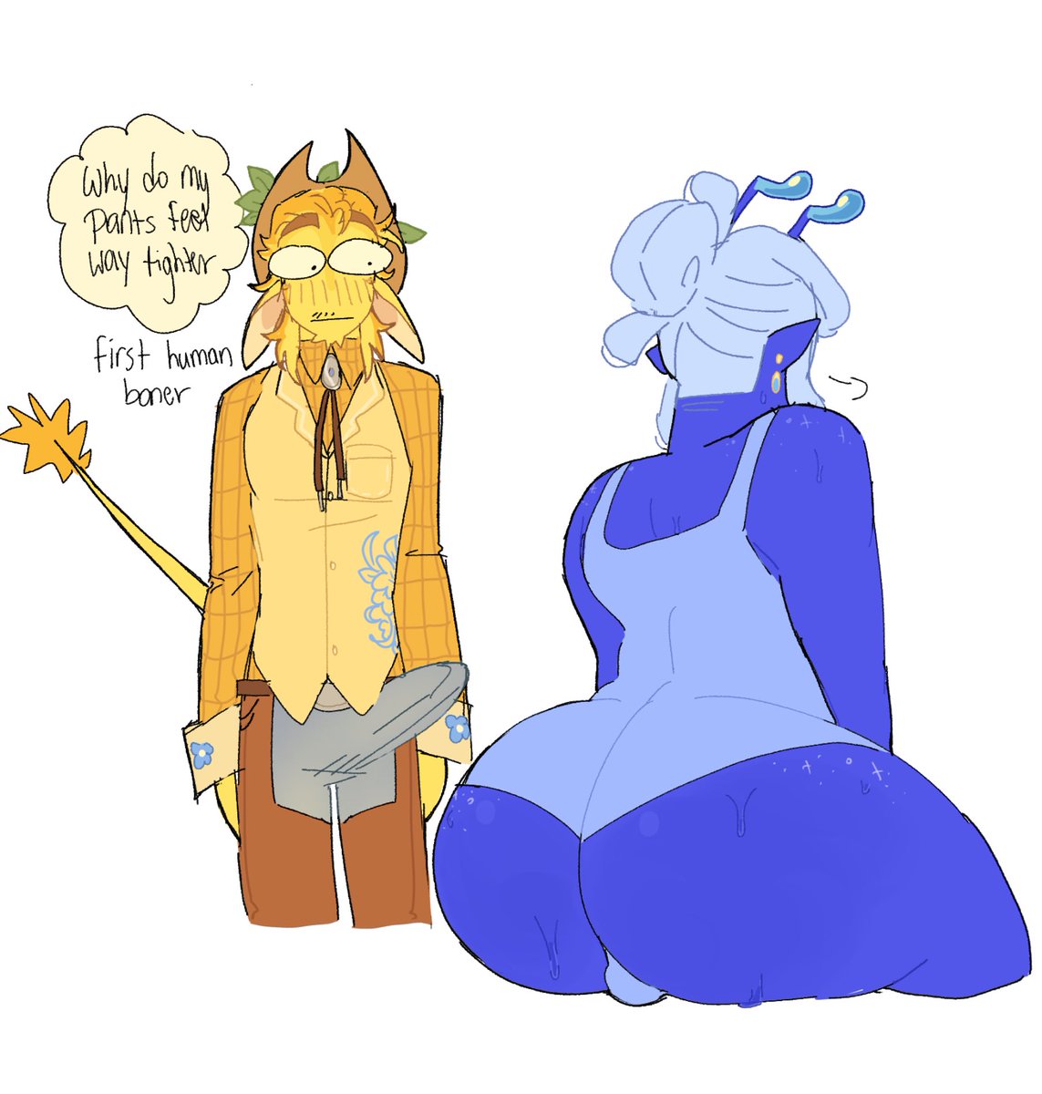 charmcorrupted's tweet photo. When my human body gives me a human reaction https://t.co/GgjZzoBEkz