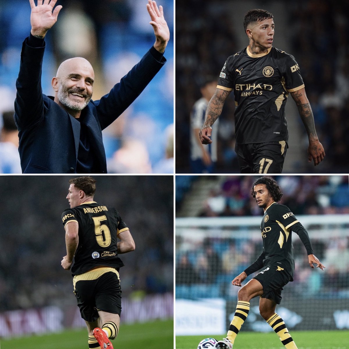 FRBlueMoon's tweet photo. 🚨🆕 Enzo Maresca sur la capacité de #ManCity à remplacer ses cadres par des joueurs de qualité :

"Je me sens très chanceux d’avoir ces trois milieux avec nous : Enzo [Fernández], Elliot [Anderson] et Ayyoub [Bouaddi].

Quand [Sergio] Agüero est parti, tout le monde était inquiet. 

Puis Erling [Haaland] est arrivé. Fernandinho a été remplacé par Rodri, David Silva par [Kevin] De Bruyne. 

L’une des grandes réussites de ce club, c’est sa capacité à remplacer ses joueurs, et ce n’est vraiment pas facile.

Avant, il y avait Txiki [Begiristain], qui était là au club, et maintenant il y a Hugo [Viana]. 

Je me sens très chanceux, car remplacer des joueurs de ce niveau n’est vraiment pas évident."